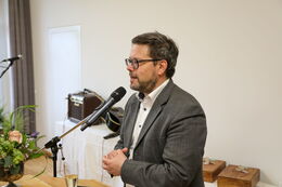 Bundestagsabgeordneter Lars Rohwer während seiner Rede