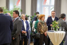 geladene Gäste zum Jahresempfang